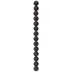 Best Sale 😀 9 Pack: Black Natural Lava Round Beads, 12mm by Bead Landing™ 💯 -Deals Bead Landing Store MP507392 30
