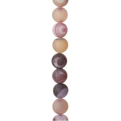 Deals Bead Landing Store 14 New 🧨 12 Pack: Purple Agate Round Beads, 10mm by Bead Landing™ ✨