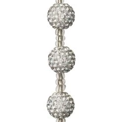Top 10 ๐ 12 Pack: Silver Rhinestone Round Beads, 12mm by Bead Landing™ ๐ฏ