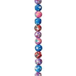 Buy 🌟 12 Pack: Multicolor Rhinestone Clay Round Beads, 8mm by Bead Landing™ 😉