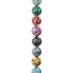 Buy ✔️ 12 Pack: Multicolor Howlite Round Beads, 10mm by Bead Landing™ 🔥 -Deals Bead Landing Store MP547794 31