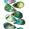 Budget 🧨 12 Pack: Green Aurora Borealis Shell Teardrop Beads, 32mm by Bead Landing™ 🎁 -Deals Bead Landing Store MP547833 31