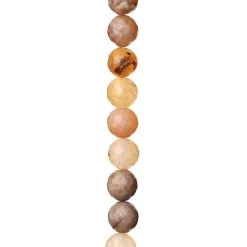 New ⭐ 12 Pack: Neutral Mix Agate Round Beads, 10mm by Bead Landing™ 🔔