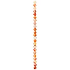 Outlet ✨ 12 Pack: Orange Mixed Agate Round Beads, 8mm by Bead Landing™ 🎉 -Deals Bead Landing Store MP547836 32