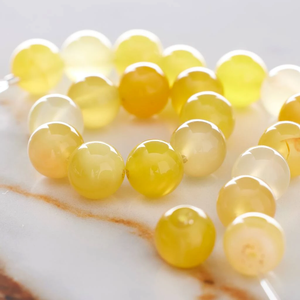 Best reviews of 👍 12 Pack: Yellow Agate Round Beads, 8mm by Bead Landing™ 👏 4 Best reviews of 👍 12 Pack: Yellow Agate Round Beads, 8mm by Bead Landing™ 👏 - Image 2