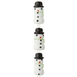 Brand new 😉 12 Packs: 5 ct. (60 total) Snowman Lampwork Beads, 23mm by Bead Landing™ 💯 -Deals Bead Landing Store MP547840 31