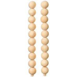 Buy 😍 12 Pack: Natural Wooden Round Beads, 15mm by Bead Landing™ 🌟 -Deals Bead Landing Store MP547882 30