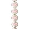 Outlet 🥰 12 Pack: Pink Ribbon Metal Lentil Beads, 14mm by Bead Landing™ ✔️ -Deals Bead Landing Store MP548360 31