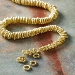 Discount 😍 12 Pack: Gold Metal Rondelle Beads, 4mm by Bead Landing™ 😉 -Deals Bead Landing Store MP548362 20