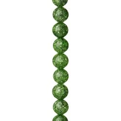 Outlet ⌛ 12 Packs: 19 ct. (228 total) Green Crackled Quartz Round Beads, 10mm by Bead Landing™ ❤️