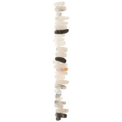 Best Pirce 💯 12 Pack: Black & White Rutilated Quartz Chip Beads by Bead Landing™ 🎁 -Deals Bead Landing Store MP549805 30