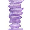 Cheap ⌛ 12 Pack: Lavender Aurora Borealis Crystal Stick Beads by Bead Landing™ 🔔