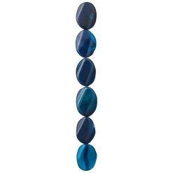 New 💯 12 Pack: Blue Agate Slice Beads by Bead Landing™ 🤩 -Deals Bead Landing Store MP549821 30