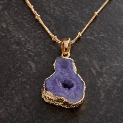 Deals 🔥 12 Pack: Signature Color Shop Purple Agate Pendant by Bead Landing™ 😉 -Deals Bead Landing Store MP592614 20