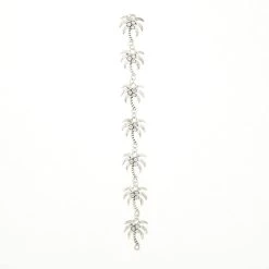 Best Sale 🎉 12 Pack: Rhodium Metal Palm Tree Beads by Bead Landing™ ⭐ -Deals Bead Landing Store MP594003 30
