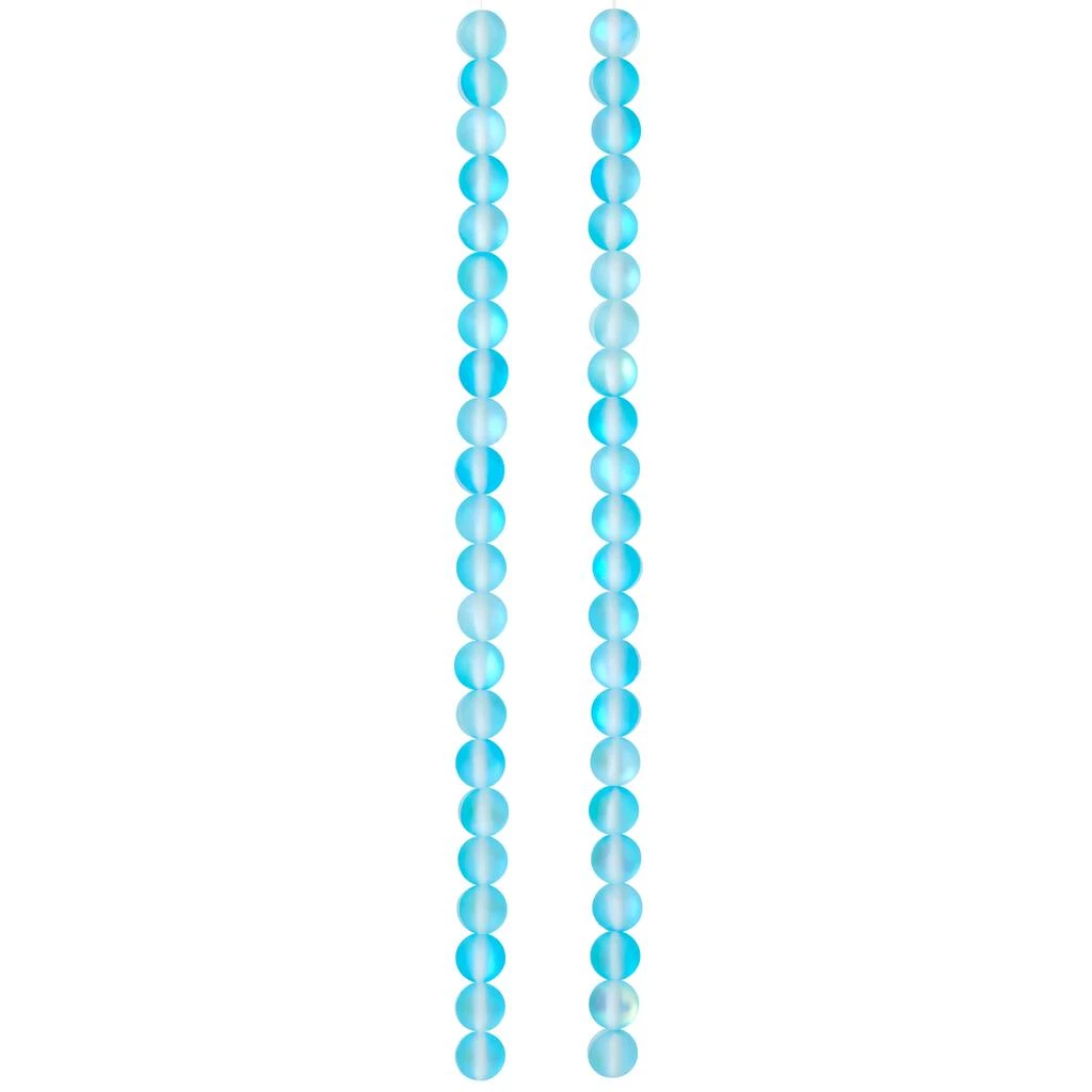 Top 10 ⌛ 12 Pack: Matte Aqua Opal Glass Round Beads, 6mm by Bead Landing™ ⭐ 5 Top 10 ⌛ 12 Pack: Matte Aqua Opal Glass Round Beads, 6mm by Bead Landing™ ⭐ - Image 3