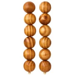 Cheapest 🧨 12 Pack: Natural Wooden Round Beads, 25mm by Bead Landing™ ⌛ -Deals Bead Landing Store MP594083 30