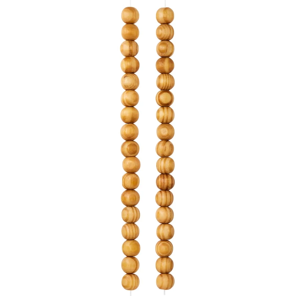Cheap 😍 12 Pack: Natural Pine Wood Round Beads, 10mm by Bead Landing™ 😀 5 Cheap 😍 12 Pack: Natural Pine Wood Round Beads, 10mm by Bead Landing™ 😀 - Image 3