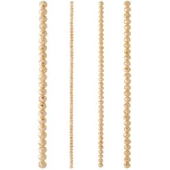 Best Sale 🥰 12 Packs: 4 ct. (48 total) Champagne Faceted Glass Round Beads by Bead Landing™ ⭐ -Deals Bead Landing Store MP594095 30