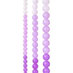 Best reviews of ๐ 12 Pack: Purple Ombre Glass Round Beads by Bead Landing™ ๐งจ