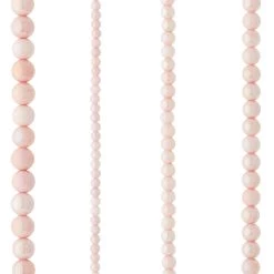 Best Pirce 🔥 12 Pack: Pink Marble Glass Round Beads by Bead Landing™ 💯