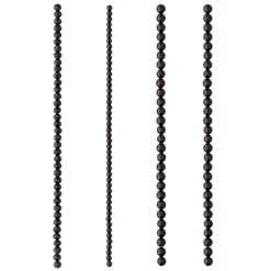 Wholesale 🎉 12 Pack: Black Mixed Glass Round Beads by Bead Landing™ 😀 -Deals Bead Landing Store MP594123 30