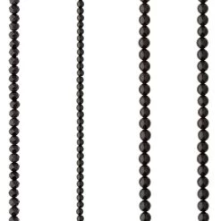 Wholesale 🎉 12 Pack: Black Mixed Glass Round Beads by Bead Landing™ 😀