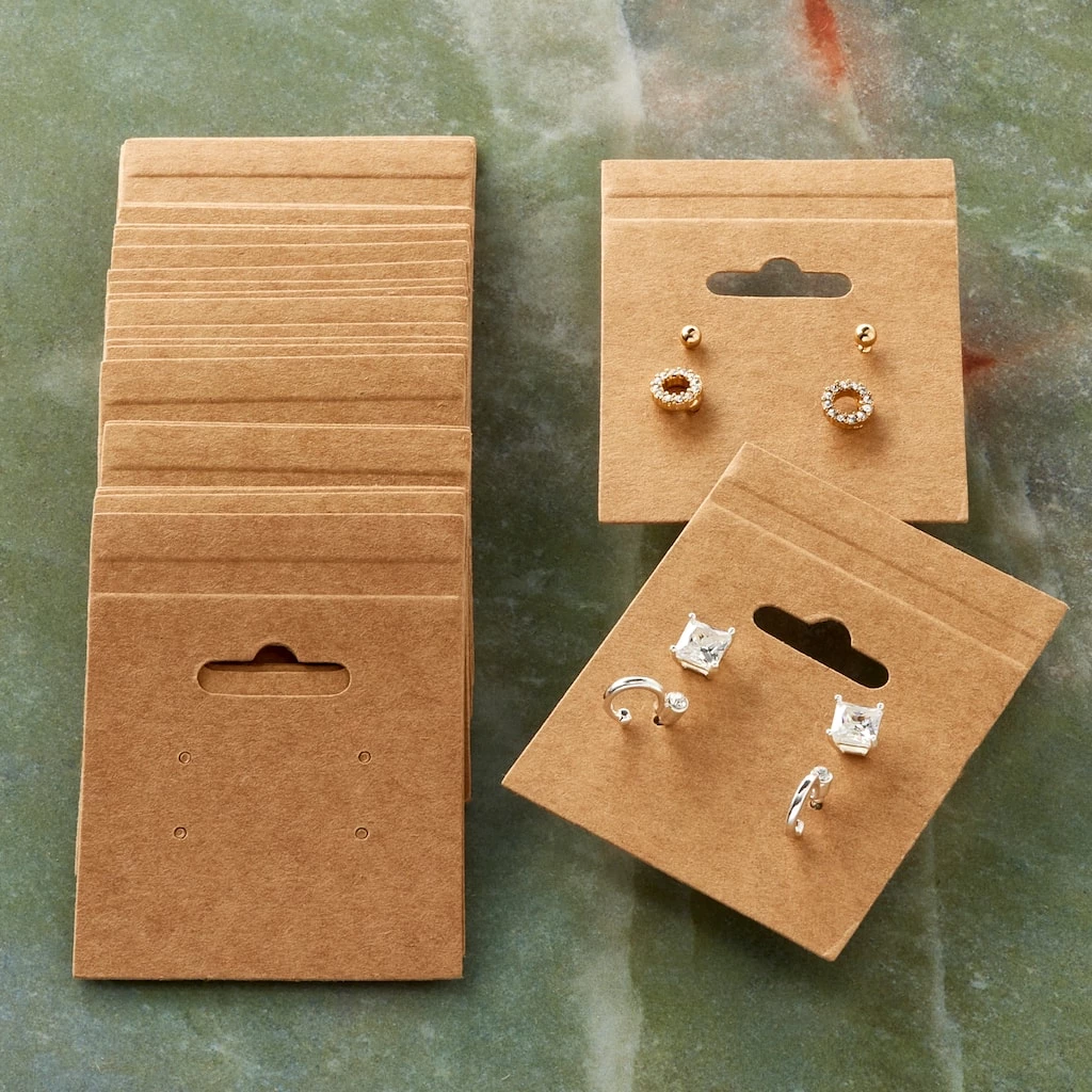 Cheap ๐ 12 Packs: 75 ct. (900 total) Kraft Paper Earring Cards by Bead Landing™ ๐ 4 Cheap ๐ 12 Packs: 75 ct. (900 total) Kraft Paper Earring Cards by Bead Landing™ ๐ - Image 2