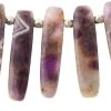 Hot Sale 👍 6 Pack: Amethyst Rectangular Beads by Bead Landing™ 😉