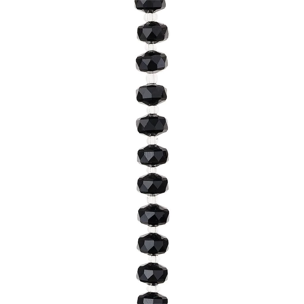 New ⌛ 12 Pack: Black Faceted Glass Rondelle Beads, 8mm by Bead Landing™ 👍 7 New ⌛ 12 Pack: Black Faceted Glass Rondelle Beads, 8mm by Bead Landing™ 👍 - Image 5