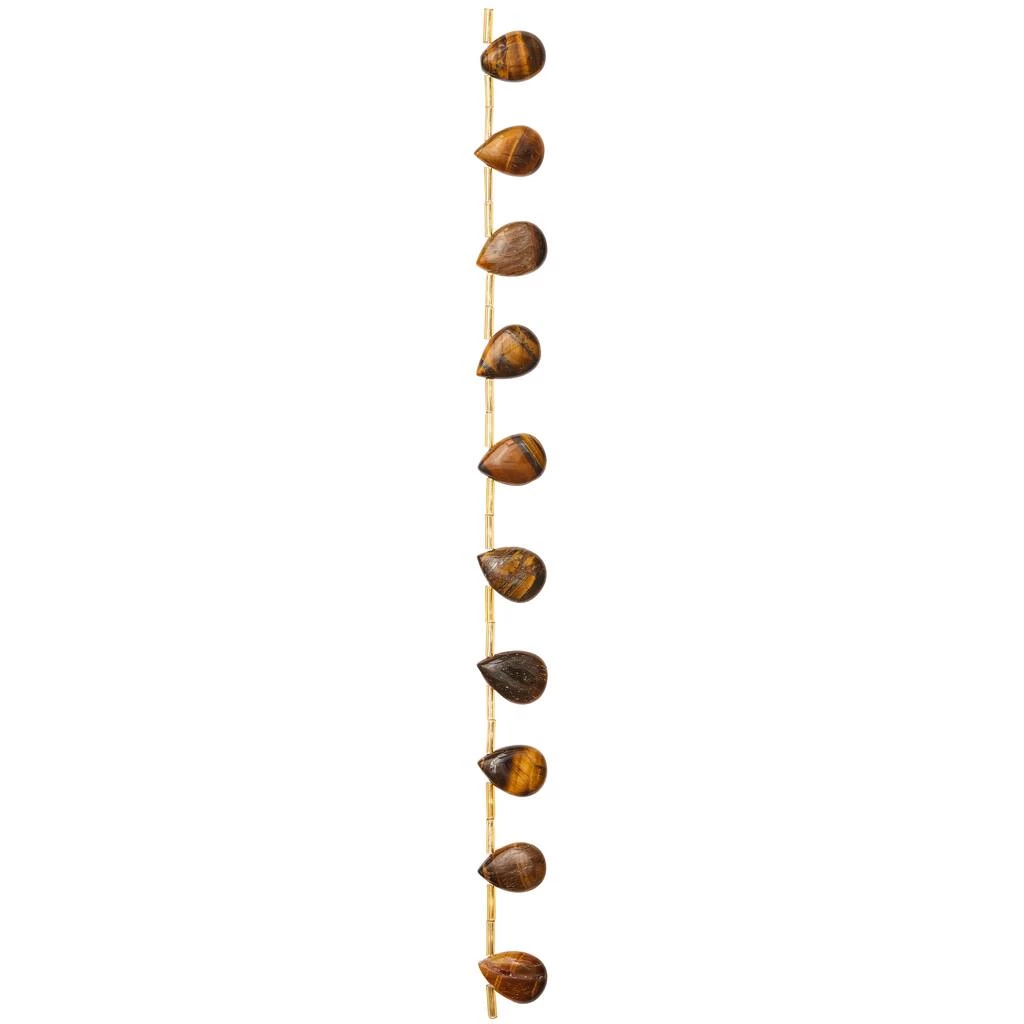 Cheapest 🥰 12 Pack: Brown Tiger's Eye Teardrop Beads by Bead Landing™, 14mm ✔️ 5 Cheapest 🥰 12 Pack: Brown Tiger's Eye Teardrop Beads by Bead Landing™, 14mm ✔️ - Image 3