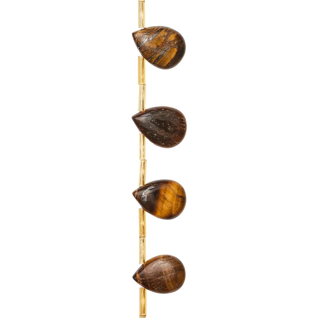 Cheapest 🥰 12 Pack: Brown Tiger's Eye Teardrop Beads by Bead Landing™, 14mm ✔️ 3 Cheapest 🥰 12 Pack: Brown Tiger's Eye Teardrop Beads by Bead Landing™, 14mm ✔️