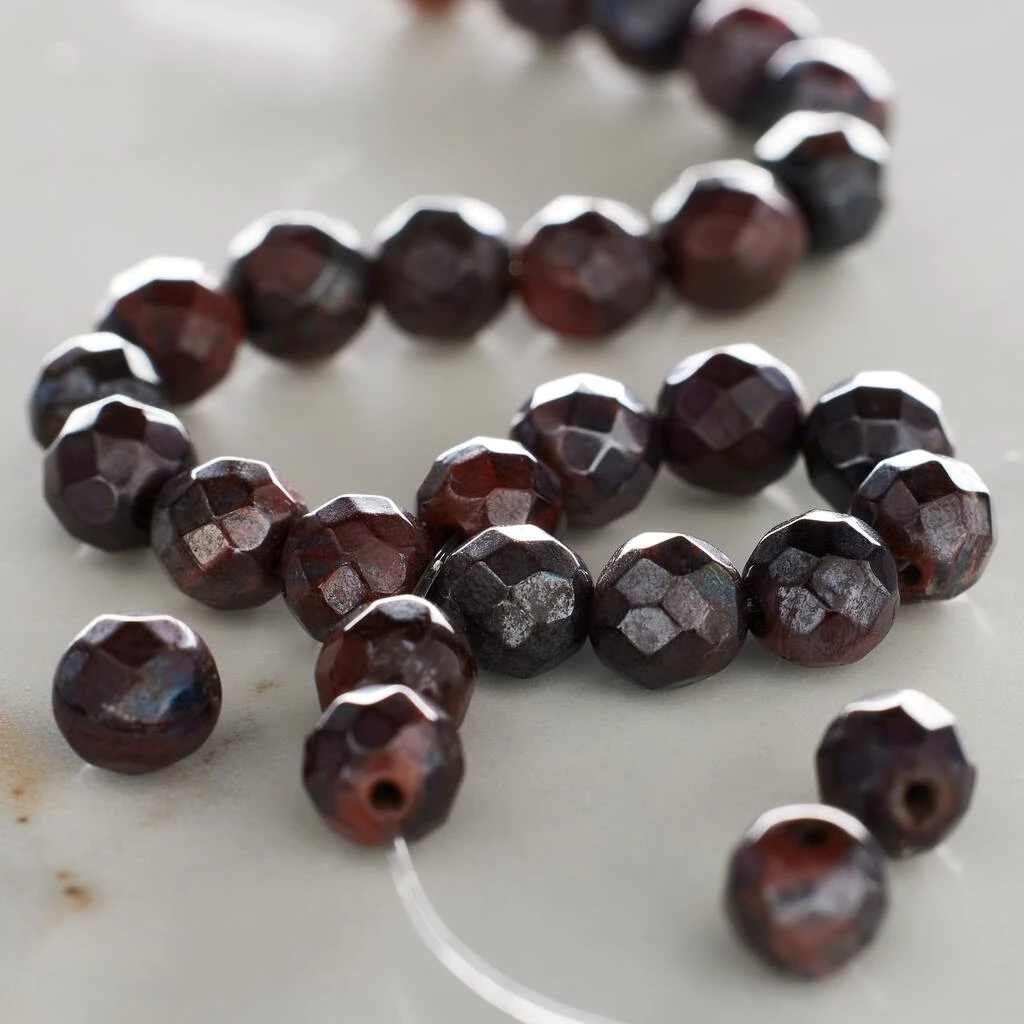 Deals 🎉 12 Pack: Red Silverite Tiger's Eye Faceted Round Beads by Bead Landing™, 6mm ⌛ 4 Deals 🎉 12 Pack: Red Silverite Tiger's Eye Faceted Round Beads by Bead Landing™, 6mm ⌛ - Image 2