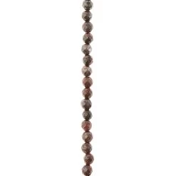 Deals 🎉 12 Pack: Red Silverite Tiger's Eye Faceted Round Beads by Bead Landing™, 6mm ⌛