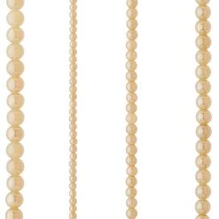 Best Sale 🎉 12 Pack: Champagne Silverite Round Glass Beads by Bead Landing™ 🔥