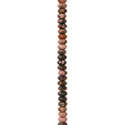 Deals 🌟 12 Pack: Rhodonite Rondelle Beads, 6mm by Bead Landing® ✨ -Deals Bead Landing Store MP631475 31