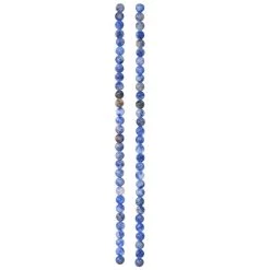 Cheap 💯 12 Packs: 2 ct. (24 total) Blue Spotted Sodalite Stone Round Beads, 4mm by Bead Landing® 🔔 -Deals Bead Landing Store MP631498 30