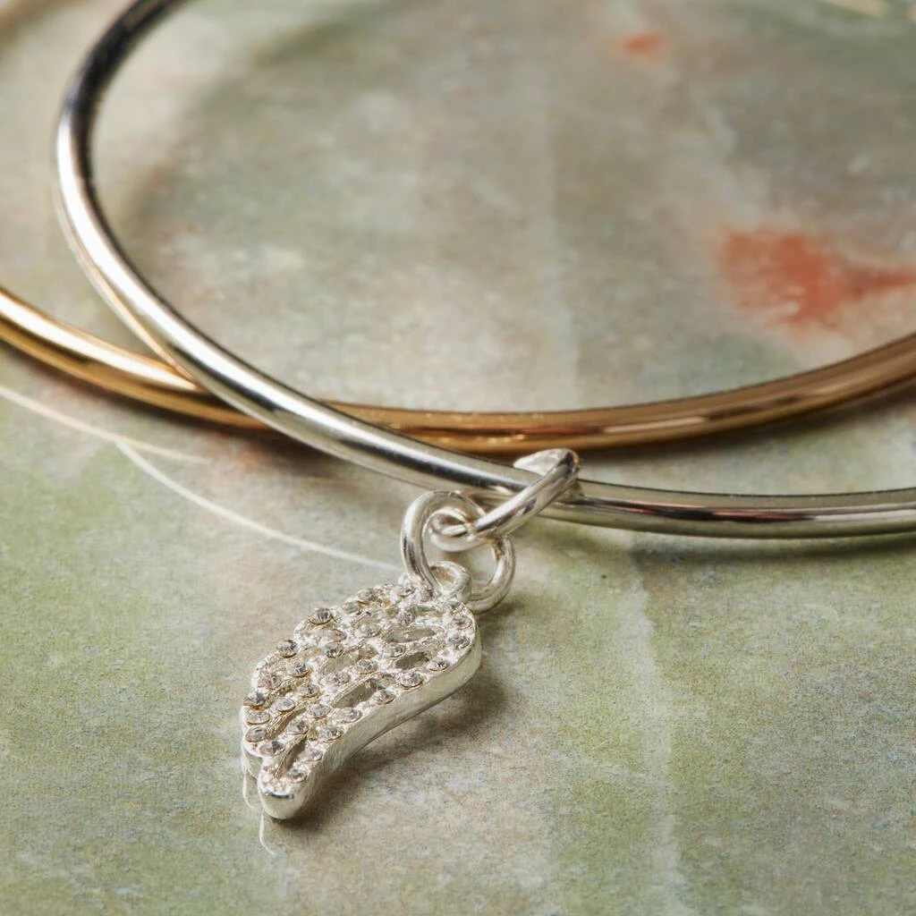 Flash Sale β 12 Pack: Charmalong™ Silver-Plated Pavé Wing by Bead Landing™ π 4 Flash Sale β 12 Pack: Charmalong™ Silver-Plated Pavé Wing by Bead Landing™ π - Image 2