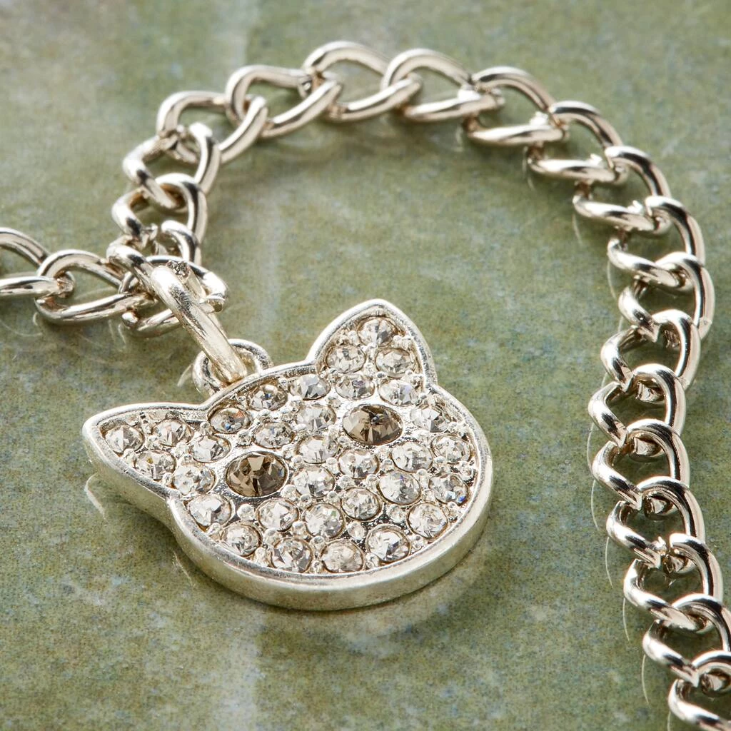 Discount 🛒 12 Pack: Charmalong™ Silver & Glass Cat Charm by Bead Landing™ 😉 4 Discount 🛒 12 Pack: Charmalong™ Silver & Glass Cat Charm by Bead Landing™ 😉 - Image 2