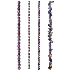 Cheapest 😍 6 Pack: Dark Purple Jasper Semi-Precious Beads Value Pack by Bead Landing™ 💯 -Deals Bead Landing Store MP633468 30