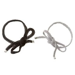 Promo 🎁 12 Packs: 2 ct. (24 total) Charmalong™ Black & Gray Bracelets by Bead Landing™ 🤩