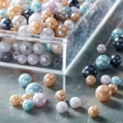 Budget 🛒 6 Pack: Multicolor Pearl Plastic Mix Craft Beads by Bead Landing® 🎉 -Deals Bead Landing Store MP665008 20