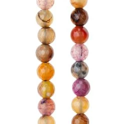 Best deal 🛒 6 Pack: Yellow & Purple Large Hole Fire Agate Round Beads by Bead Landing™ 🔔 -Deals Bead Landing Store MP665971 31