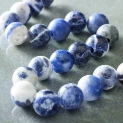 Budget ⌛ 6 Pack: Blue Large Hole Sodalite Round Beads, 10mm by Bead Landing™ 🤩 -Deals Bead Landing Store MP665981 20