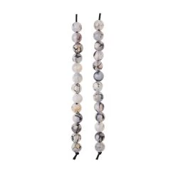 Cheapest ✨ 6 Pack: Crackled Black Large Hole Agate Round Beads, 10mm by Bead Landing™ ✨ -Deals Bead Landing Store MP666085 30