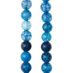 Best reviews of ⌛ 6 Pack: Crackled Blue Large Hole Agate Round Beads, 8mm by Bead Landing™ 🤩 -Deals Bead Landing Store MP666108 31