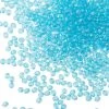 Buy 😀 12 Pack: Clear Turquoise Aurora Borealis Faceted Acrylic Round Craft Beads by Bead Landing™, 6mm ⌛