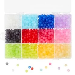 Hot Sale 🥰 6 Pack: Matte Acrylic Craft Beads Set, 7.5mm by Bead Landing™ 👏