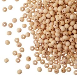 Promo ✨ 12 Pack: Natural Wood Round Craft Beads by Bead Landing™, 8mm ❤️