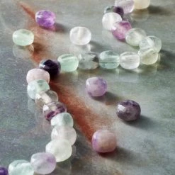 Cheap 😍 12 Pack: Pink & Blue Faceted Fluorite Coin Beads, 6mm by Bead Landing™ 🔥 -Deals Bead Landing Store MP686202 20